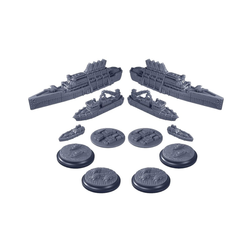 Dystopian Wars - Merchant Convoy Squadrons