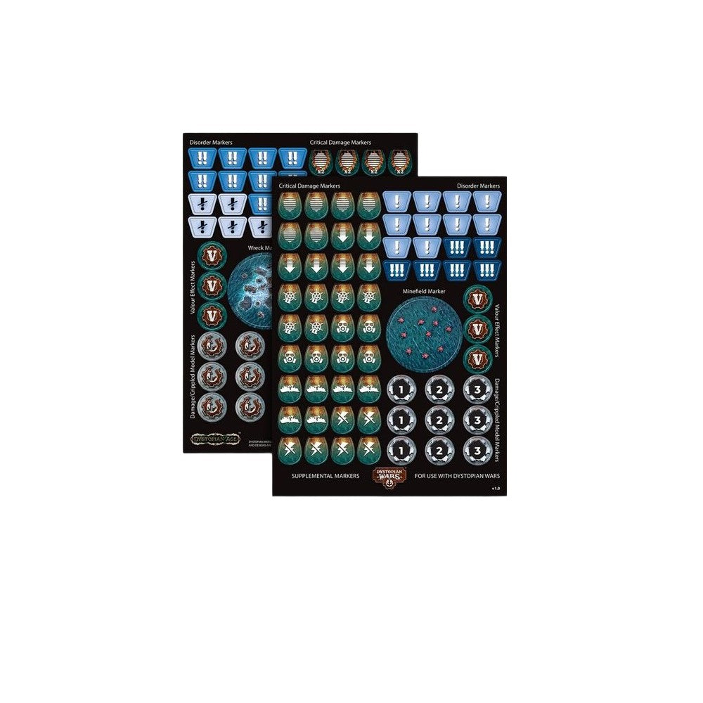 Dystopian Wars - Rules & Gubbins Set