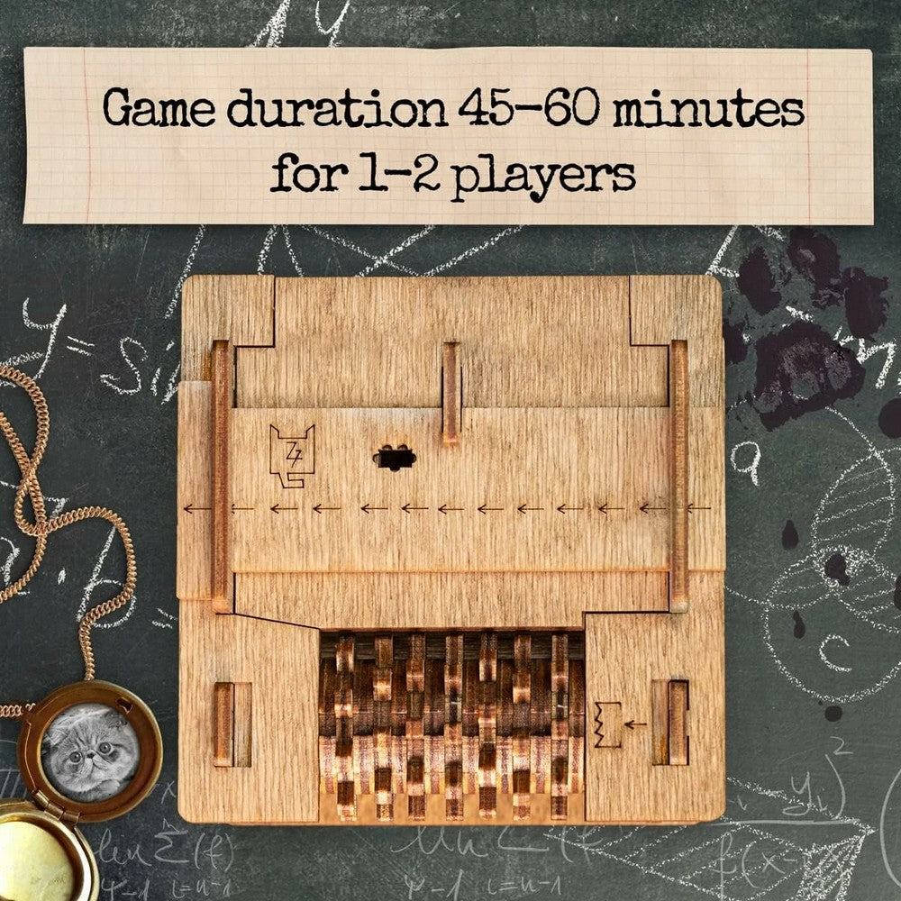 Escape Room in a Box - Cluebox Schrodinger's Cat