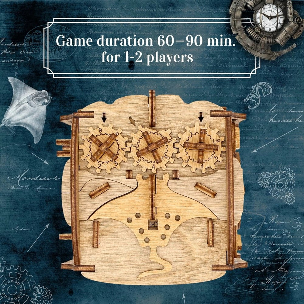 Escape Room in a Box - Cluebox Captain Nemo`s Nautilus