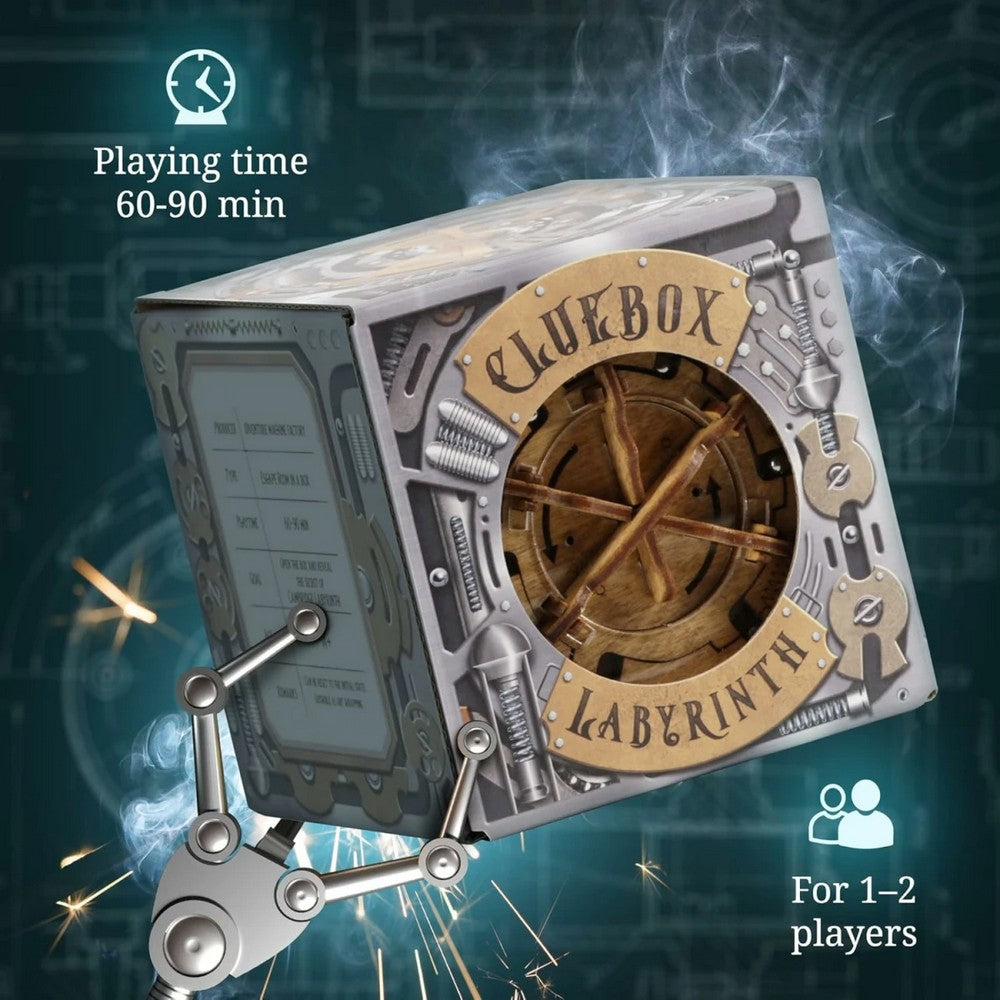 Escape Room in a Box - Cluebox Cambridge Labyrinth - Gaming Accessory