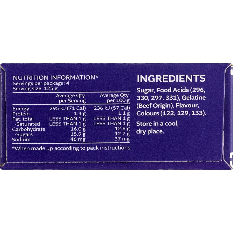 Aeroplane Sour Jelly Purple Grape 85g