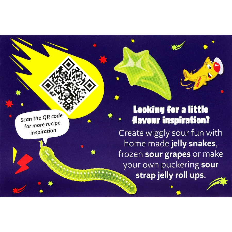 Aeroplane Sour Jelly Green Apple 85g