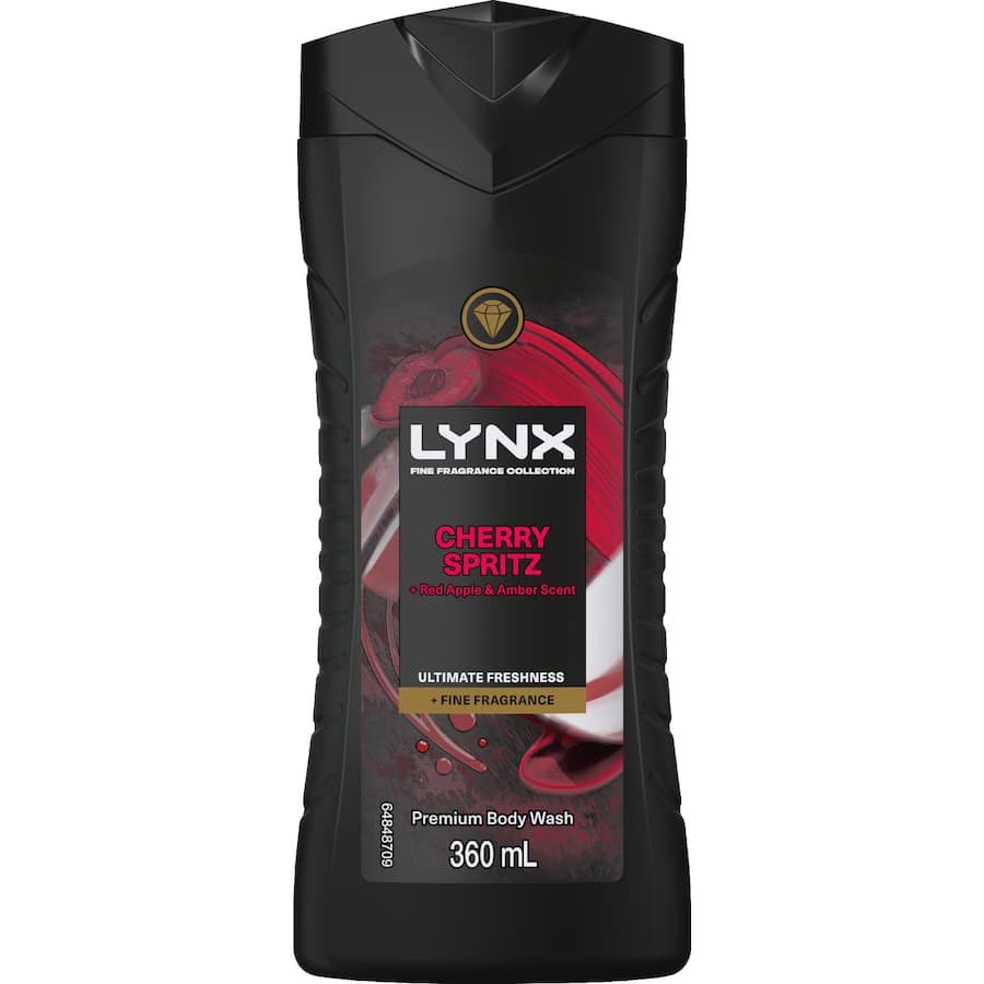 Lynx Shower Gel Cherry Spritz 360mL
