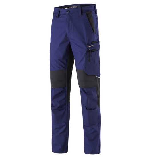 KingGee, Stretch Ripstop Quantum Pant, K13003 (Pair) - Navy - Size: 97