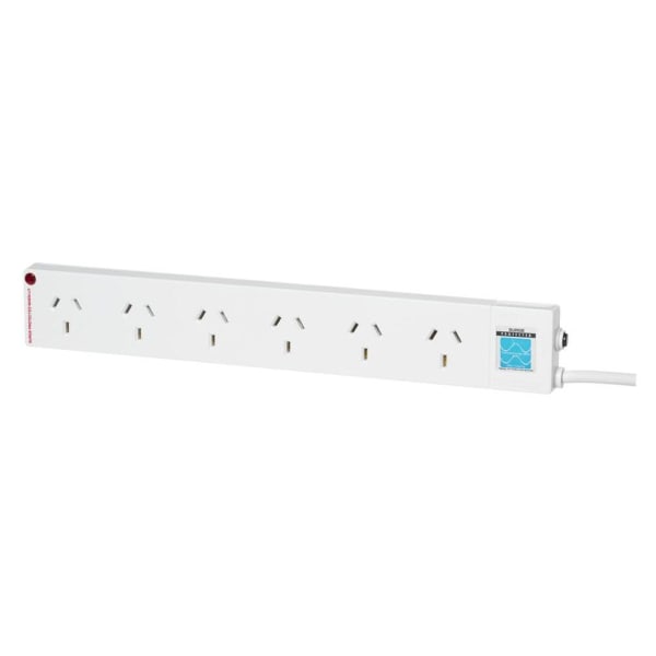 HPM 6 Way Powerboard 10A with Overload Protection