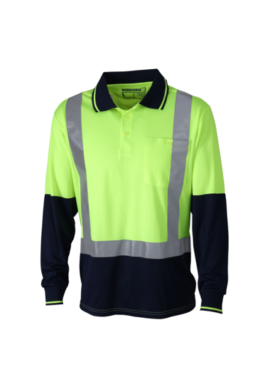 Workhorse, Hi Vis Micromesh Polo, MSH165 (Each) - - Size: 6XL