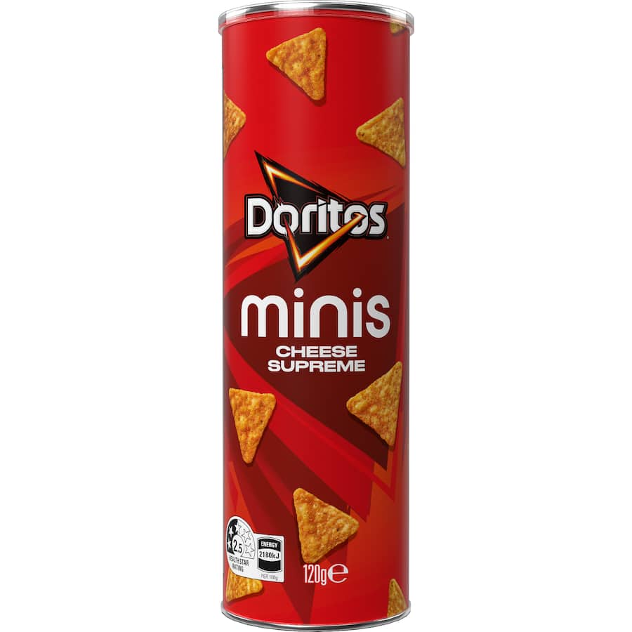 Doritos Corn Chips Minis Cheese Supreme 120g