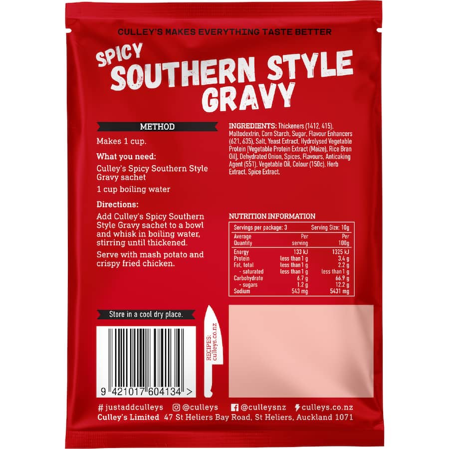 Culley's Kitchen Gravy Spicy Southern 25g