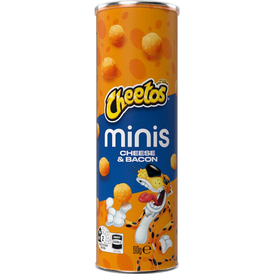 Cheetos Chips Minis Cheese & Bacon 90g