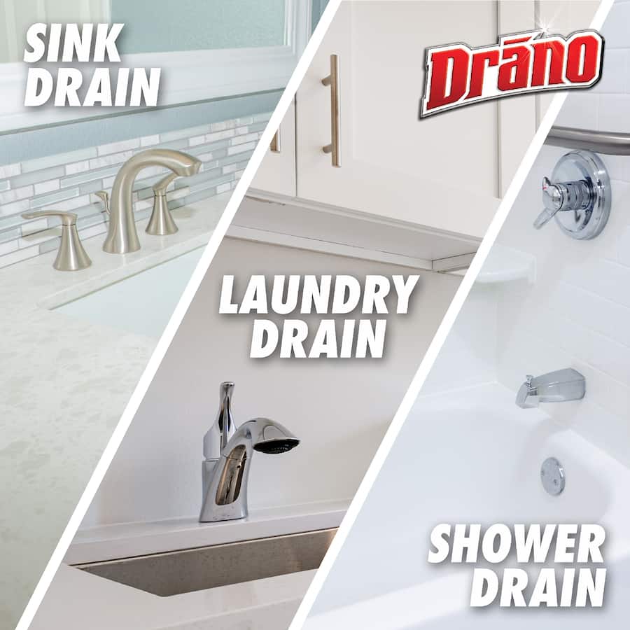Drano Universal Unblocker Pro Strength, Dual Purpose 1.2L