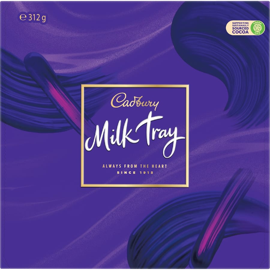 Cadbury Chocolate Milk Tray 312g