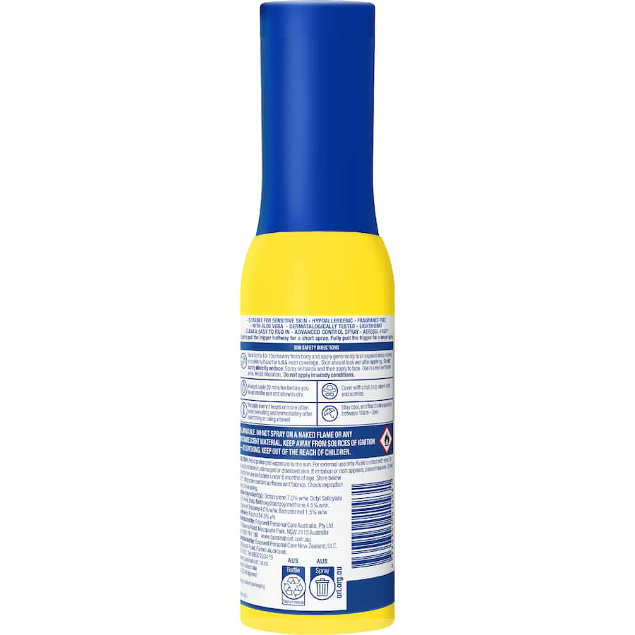 Banana Boat Kids Sunscreen Smartmist Spf50 - 200mL