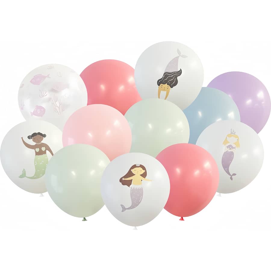 Korbond Balloons Themed 12pack