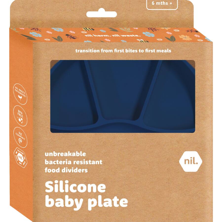 Nil. Baby Plate Silicone