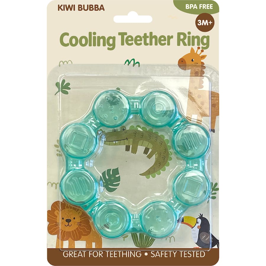 Kiwi Bubba Teethers Ice Teether Ring