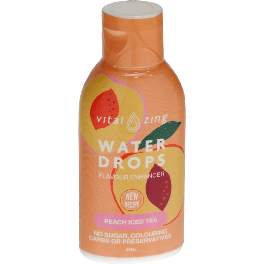 Vitalzing Water Drops Peach Iced Tea 45mL
