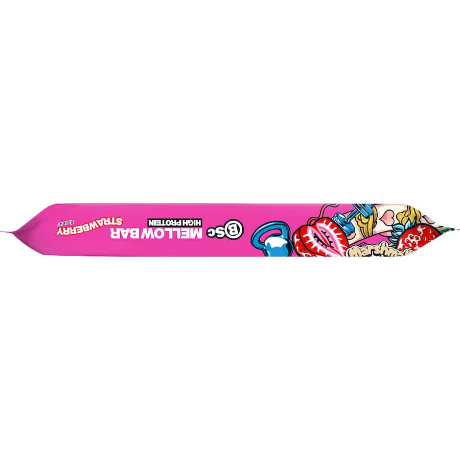 Bsc Mellow Bar High Protein Strawberry 50g