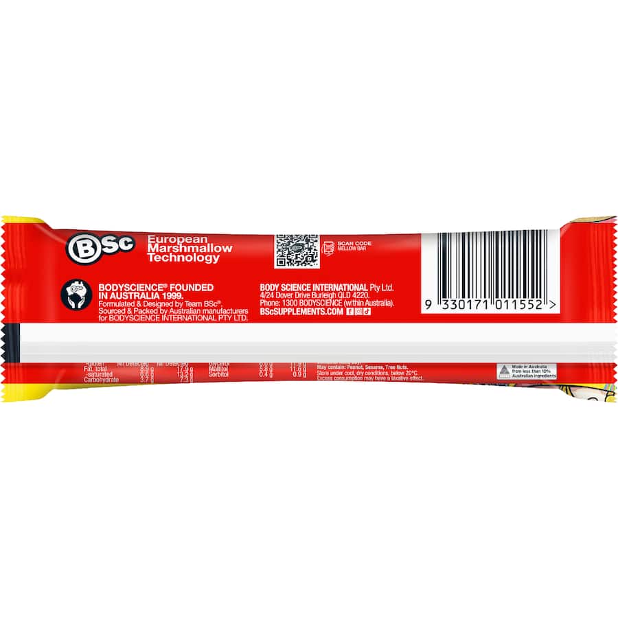Bsc Mellow Bar High Protein Banana 50g