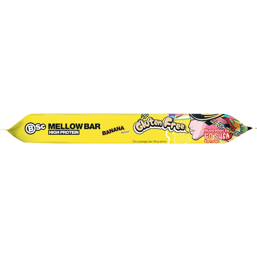 Bsc Mellow Bar High Protein Banana 50g