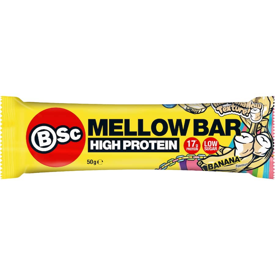 Bsc Mellow Bar High Protein Banana 50g
