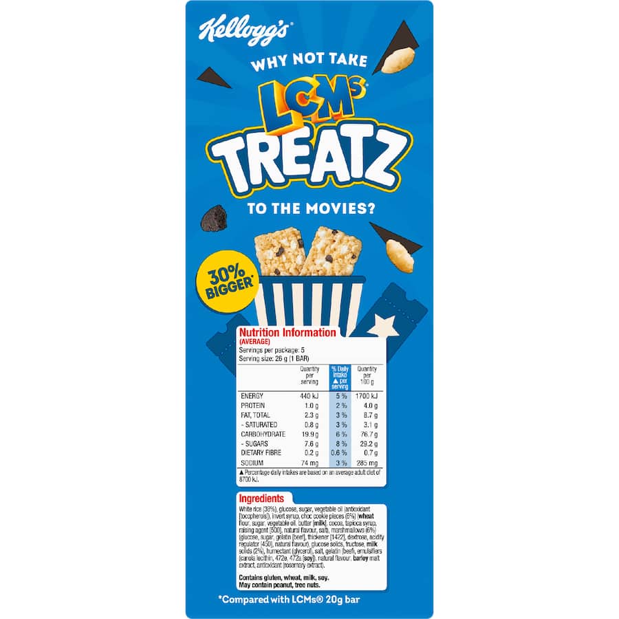 Lcm Treatz Cookies & Cream 5 pack 130g
