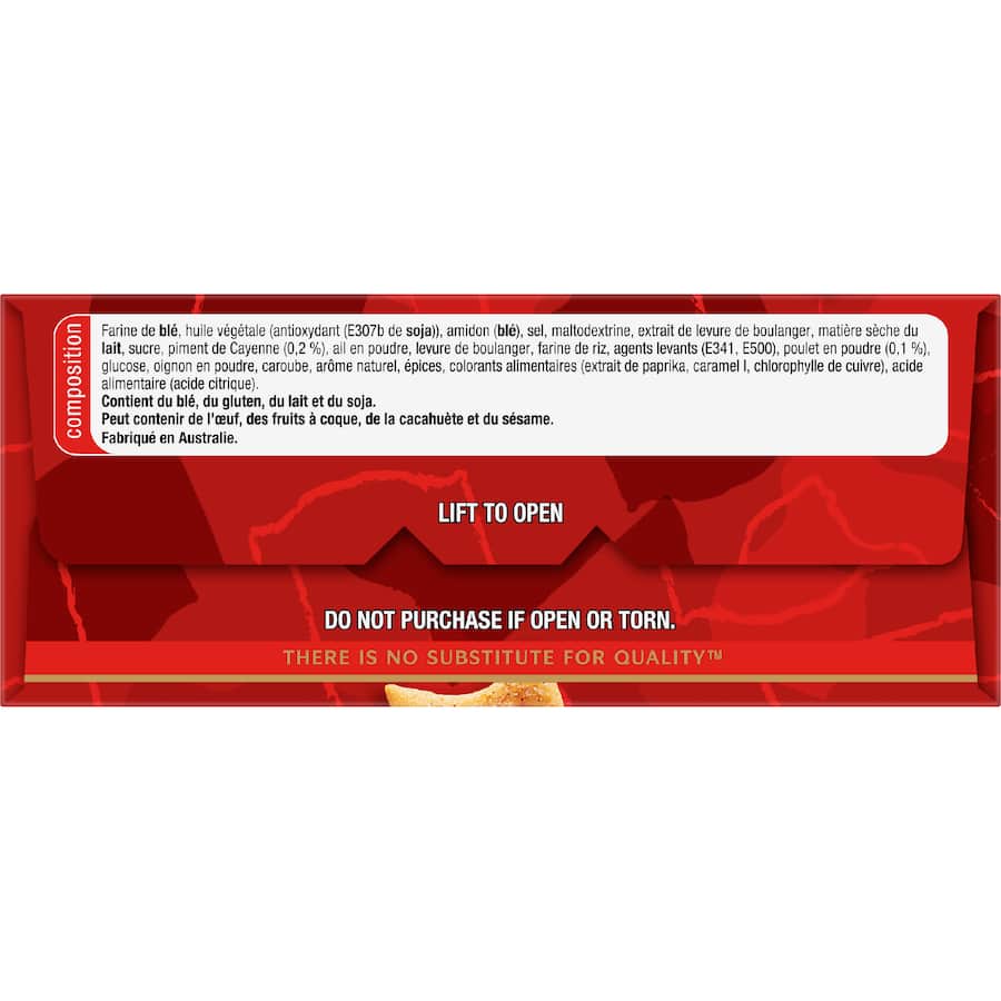 Arnotts Shapes Crackers Fried Chicken 165g