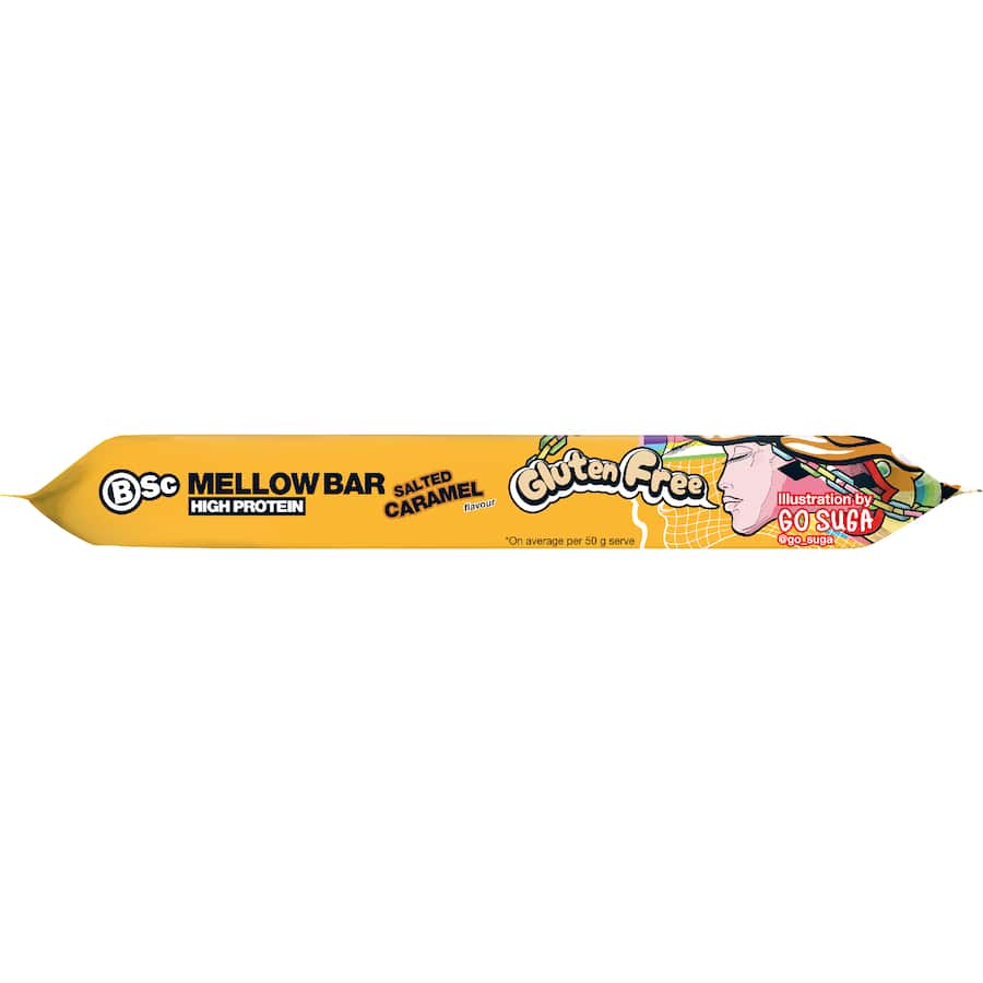 Bsc Mellow Bar High Protein Salted Caramel 50g