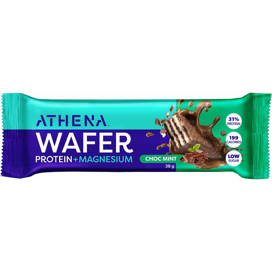 Athena Protein Wafer Choc Mint - 38g