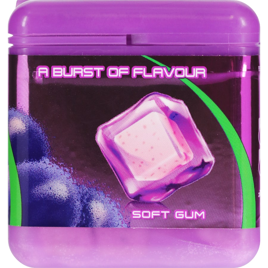 Mentos Cube Gum Ice Grape - 46g