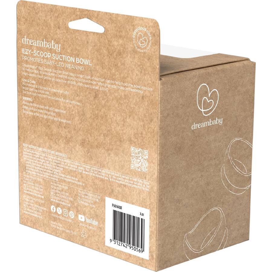 Dreambaby Scoop & Bowl Ezy-scoop Suction Bowl