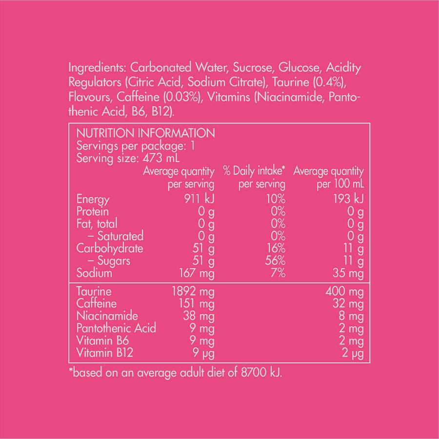 Red Bull Energy Drink White Peach Edition - 473mL