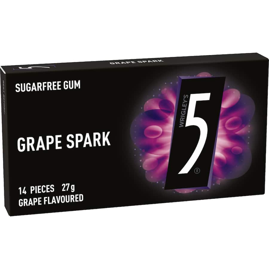 5gum Chewing Gum Grape 27g