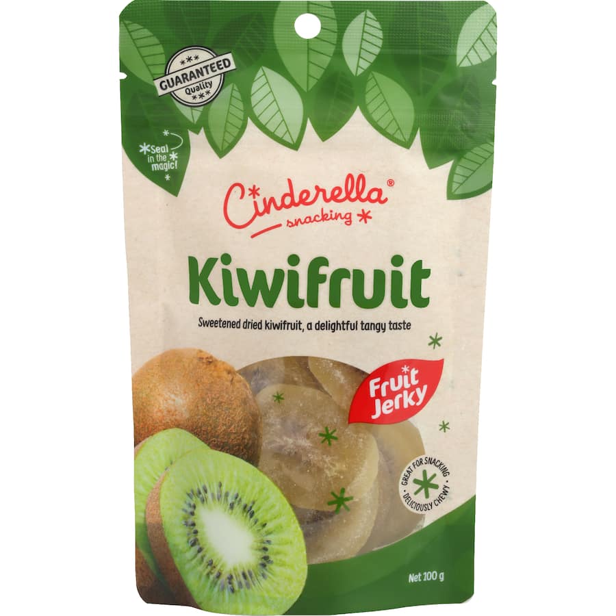Cinderella Fruit Jerky Kiwifruit - 100g