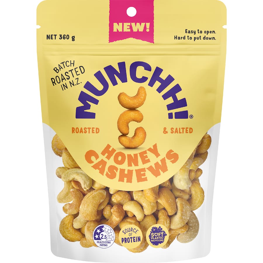 Munchh Cashew Honey Roasted - 360g