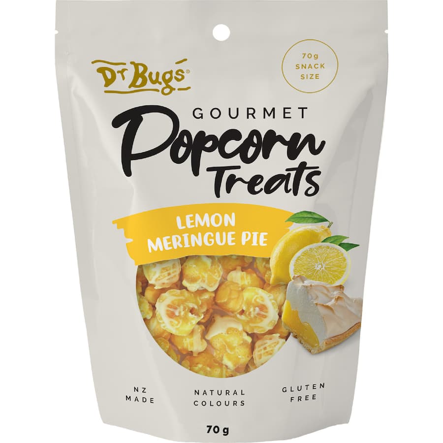 Dr Bugs Popcorn Lemon Meringue Pie 70g