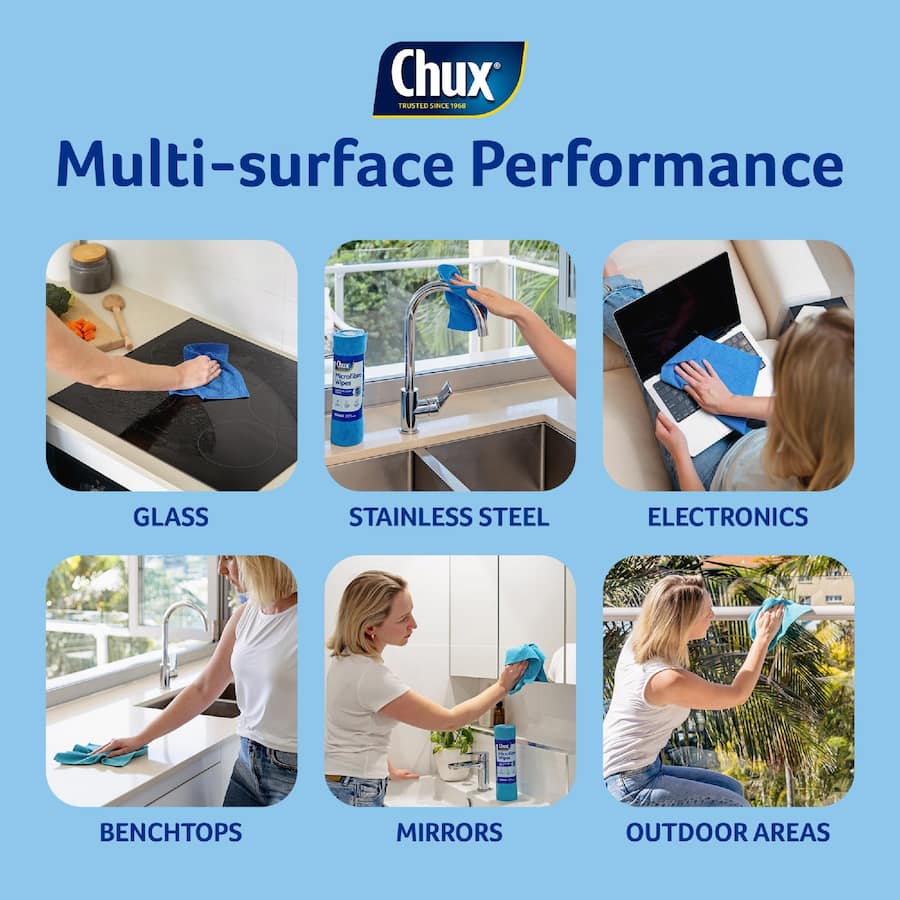 Chux Microfibre Cloth Roll 15pack