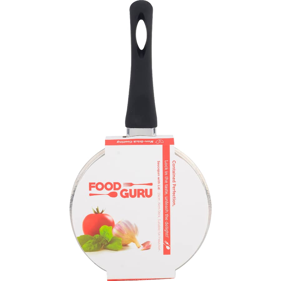 Food Guru Saucepan With Lid 16cm