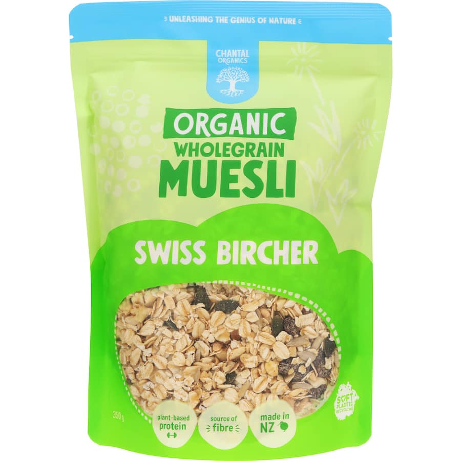 Chantal Organics Muesli Swiss Bircher 350g
