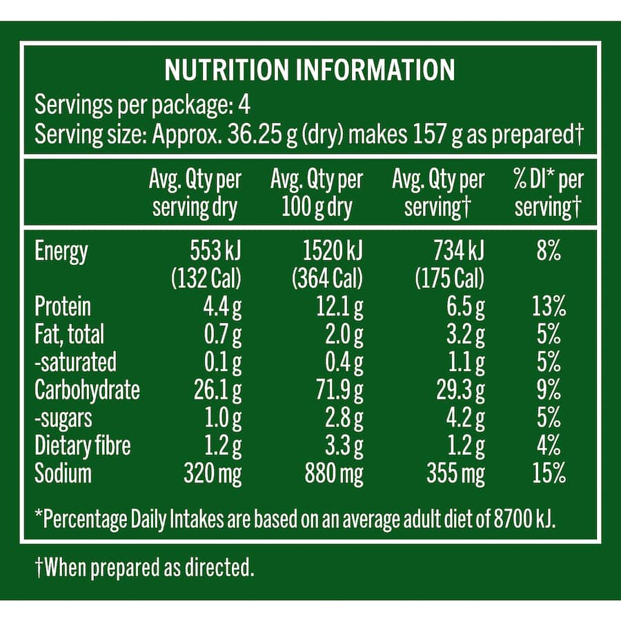 Continental Pasta & Sauce Chicken Curry - 145g