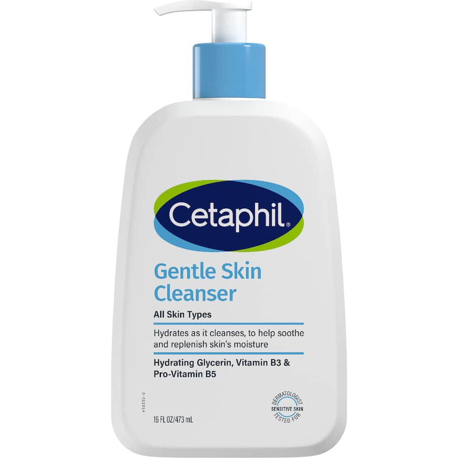 Cetaphil Skin Cleanser Gentle For Face & Body Care 473mL