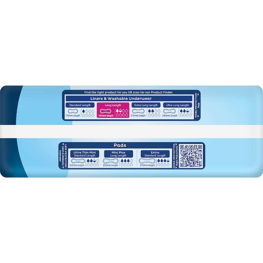Tena Liners Long Bulk 54 pack