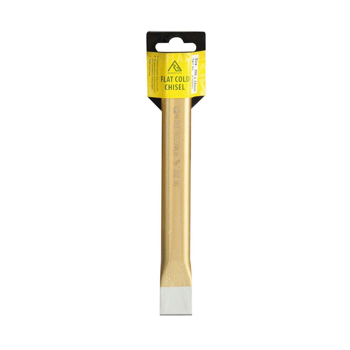 Rennsteig Flat Cold Chisel-24 x 200mm (Each)