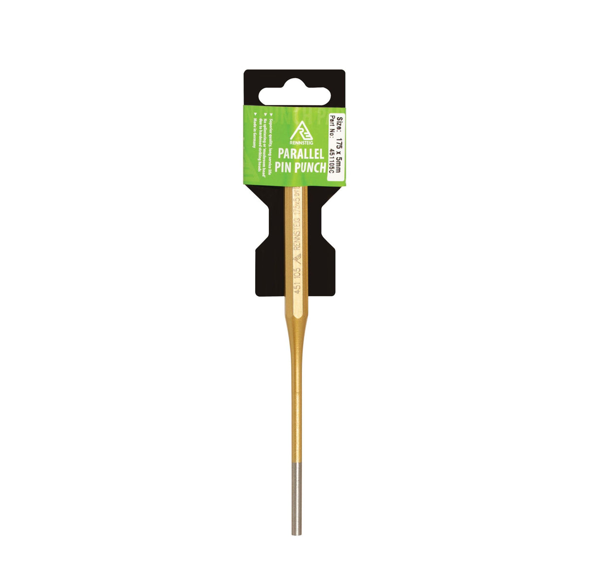 Rennsteig Long Pin Punch 175 x 10mm