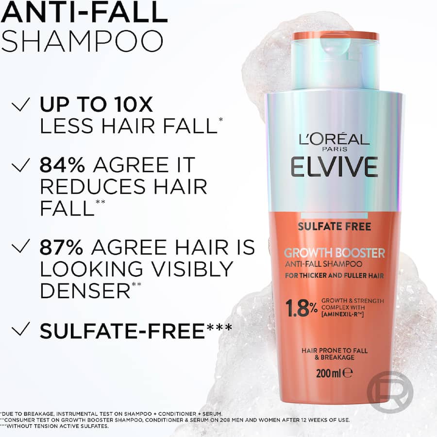 L'oreal Paris Elvive Shampoo Growth Booster 200mL