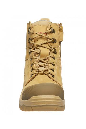 KingGee, Phoenix Zip Sided Safety Boot, K27980 - Wheat - 08