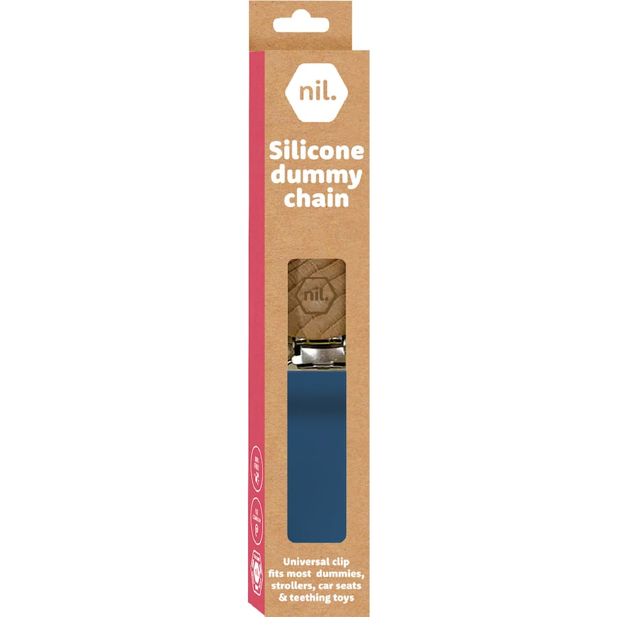 Nil. Baby Dummy Chain Silicone
