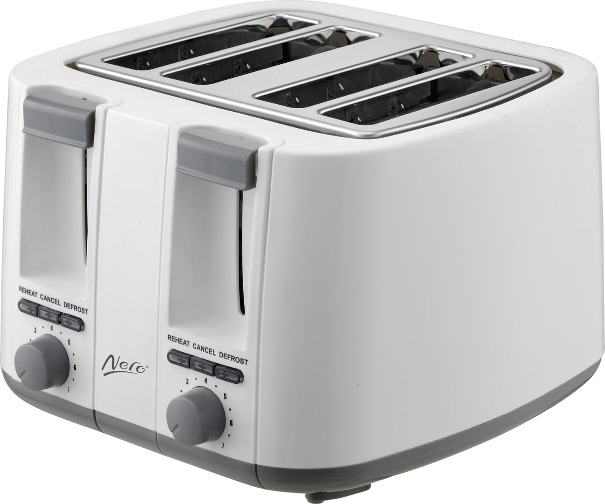 Toaster Nero 4 Slice White 746052