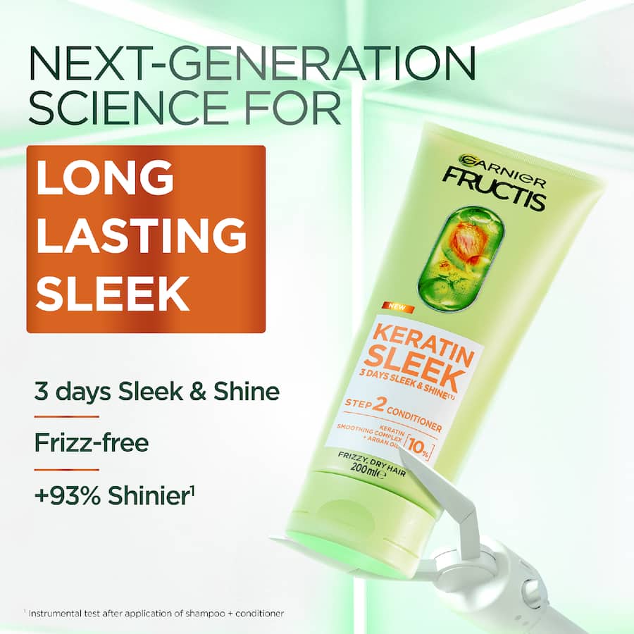 Garnier Fructis Conditioner Keratin Sleek 200mL