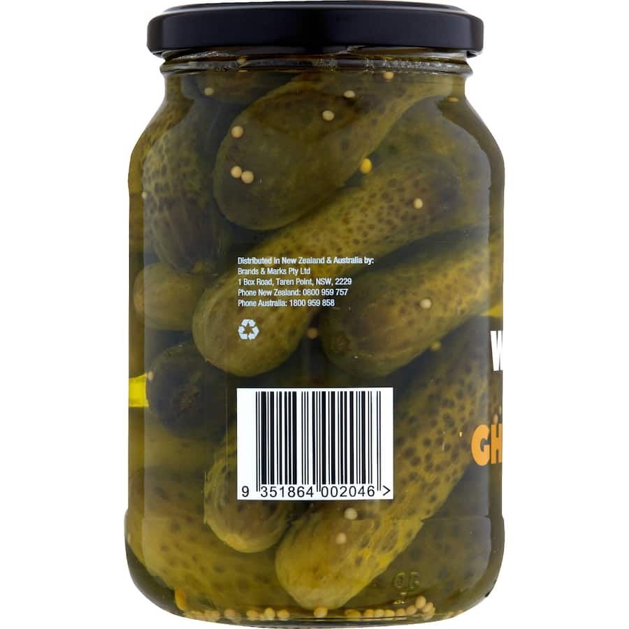 Sun Harvest Gherkins Whole Dill 500g